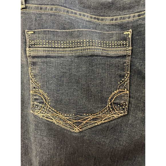 NYDJ Womens Denim Jeans Size 8P Marilyn Straight - Picture 3 of 5